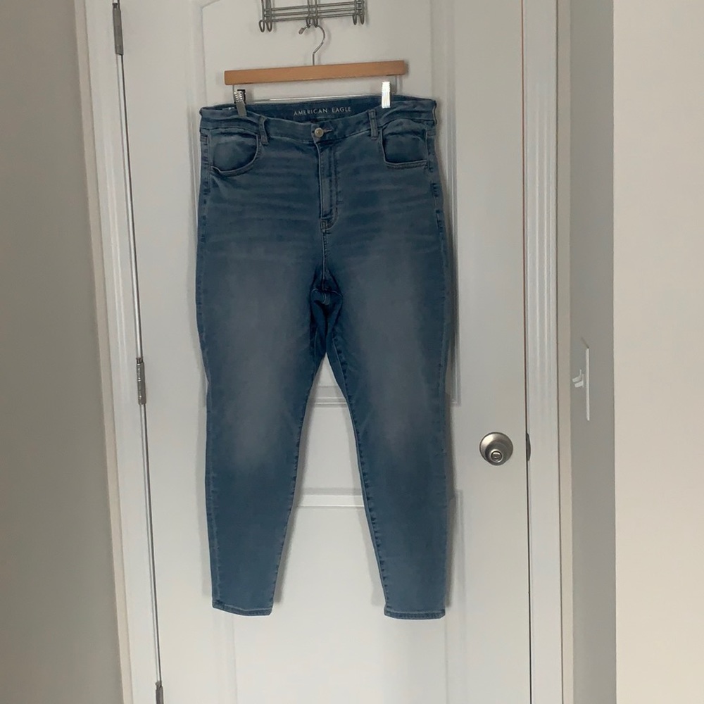 AE Next Level Stretch High Waisted Skinny Jeans